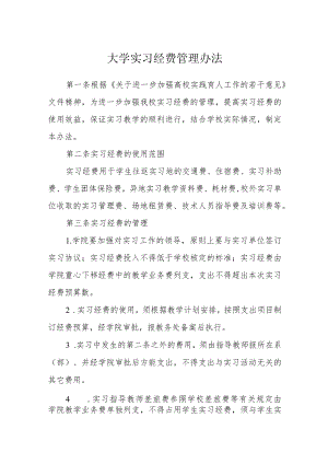 大学实习经费管理办法.docx