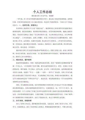 个人工作总结.docx