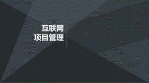 互联网项目管理.pptx