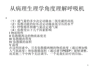 呼吸机参数调整.ppt