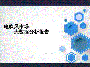 追灿数据：电吹风市场分析报告.pptx
