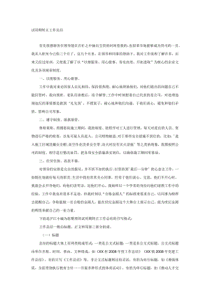 试用期转正工作总结.docx
