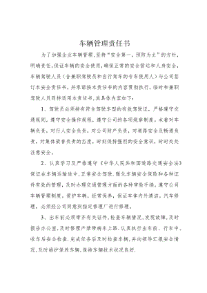 车辆管理责任书.docx