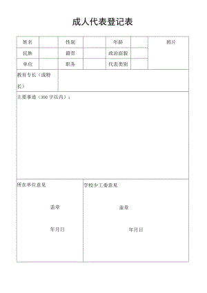 成人代表登记表.docx