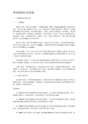 管线破裂应急处置预案.docx