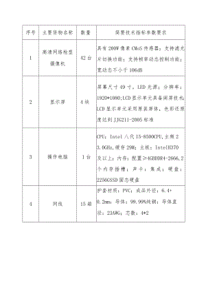 简要技术指标参数要求.docx