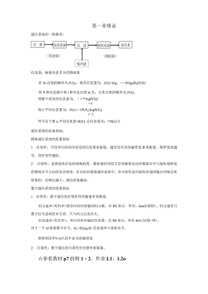 通信原理复习资料.docx