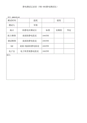 静电测试记录表.docx