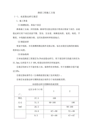 路面工程施工方案.docx