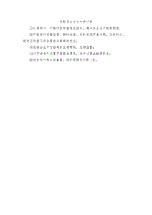 质检员安全生产责任制.docx