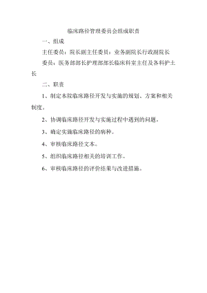 临床路径管理委员会组成职责.docx
