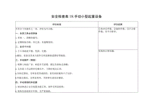 手动小型起重设备安全检查表18.docx