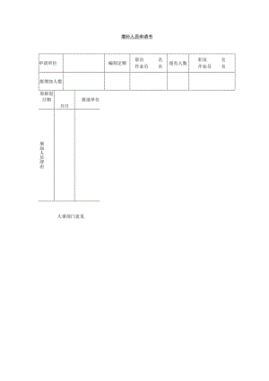 增补人员申请单.docx