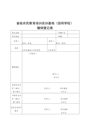 省级农民教育培训实训基地（田间学校）申报表.docx
