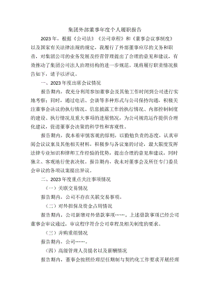 集团外部董事年度个人履职报告.docx