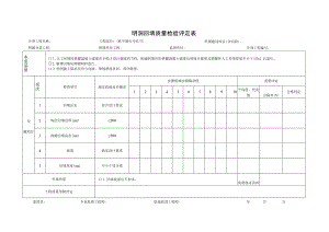 明洞回填质量检验评定表.docx