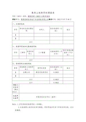 集体土地使用权调查表.docx