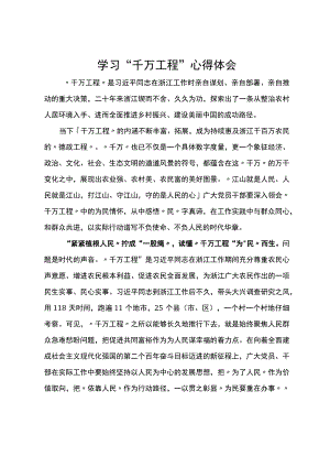 学习“千万工程”研讨心得体会.docx