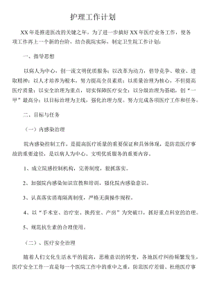 护理年度工作计划.docx