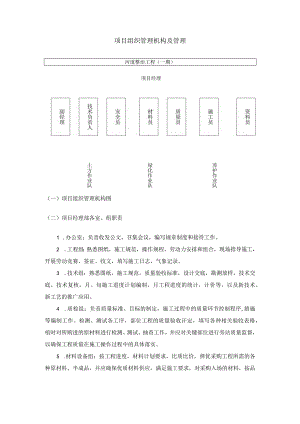 项目组织管理机构及管理.docx