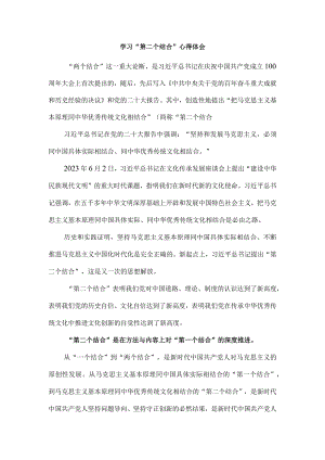 第二个结合心得体会一.docx