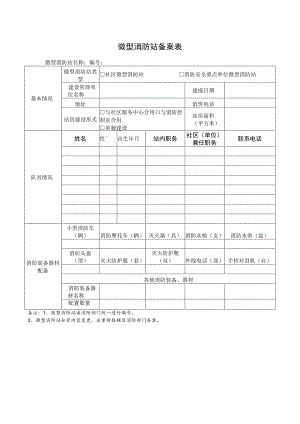 微型消防站备案表.docx
