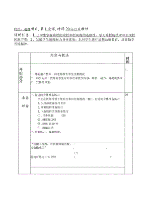福大大学一年级第二学期健康体能（篮球入门）实践教案.docx
