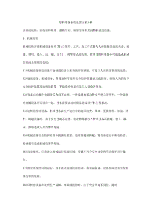 原料准备系统危害因素分析.docx