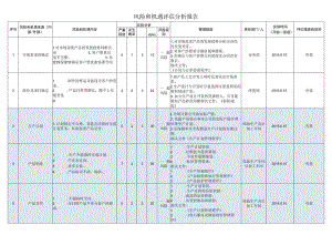 风险和机遇评估分析报告——人事行政部.docx