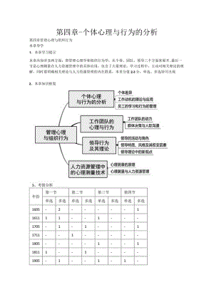 第四章-个体心理与行为的分析.docx