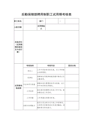 聘用制职工试用期考核表.docx