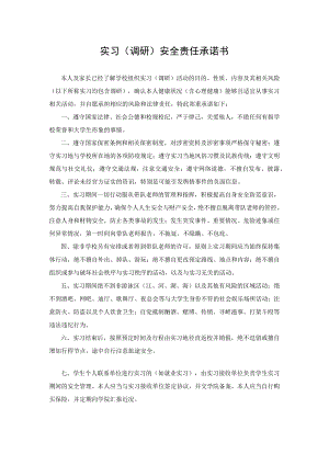 实习调研安全责任承诺书.docx