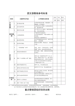 团支部整顿参考标准.docx
