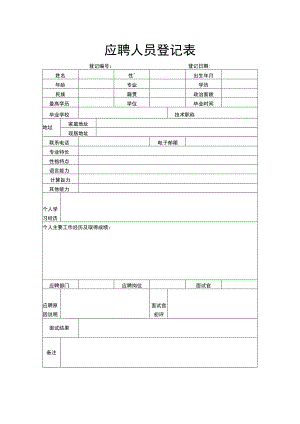 应聘人员登记表.docx