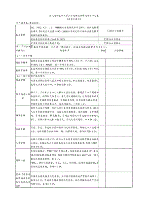 空气自动监测站第三方运维服务绩效考核评定表.docx