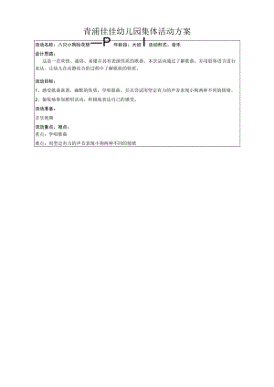 青浦佳佳幼儿园集体活动方案.docx