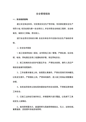 安全管理措施.docx