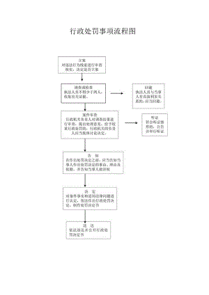 行政处罚事项流程图.docx