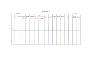 进货日报表参考范本 .docx
