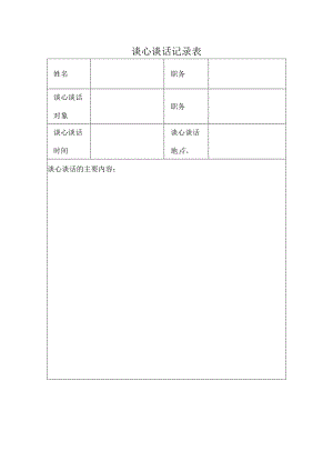 谈心谈话记录表.docx