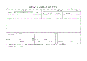 预算执行动态监控业务综合核查表.docx
