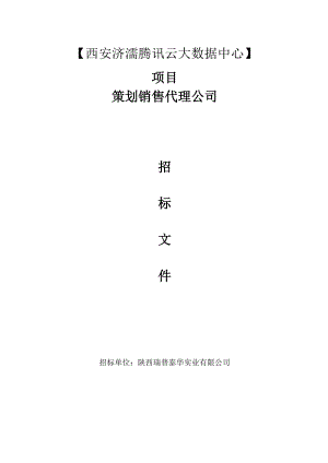 房地产策划招标书.docx