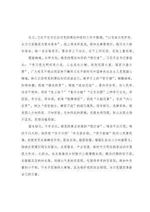 (5篇）2023年“忠诚为党护党、全力兴党强党”学习心得体会研讨发言材料.docx