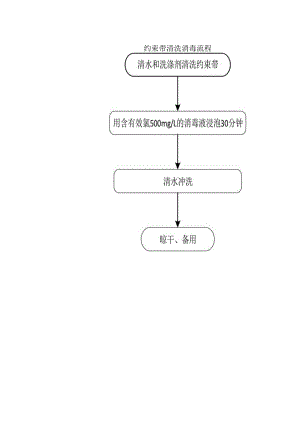 约束带清洗消毒流程.docx