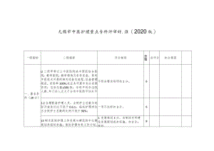 无锡市中医护理重点专科评审标准（2020版）.docx