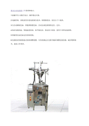 粉末自动包装机工作原理和特点.docx