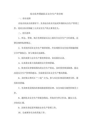 综合队外围副队长安全生产责任制.docx