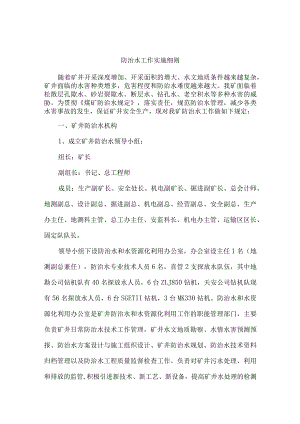 防治水工作实施细则.docx