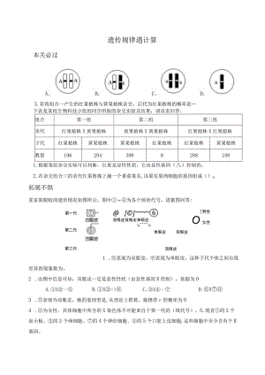 遗传规律遇计算.docx