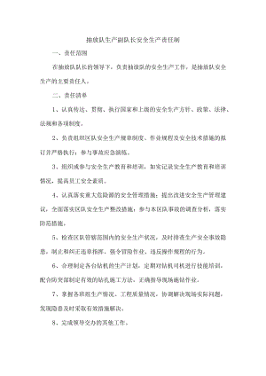 抽放队生产副队长安全生产责任制.docx